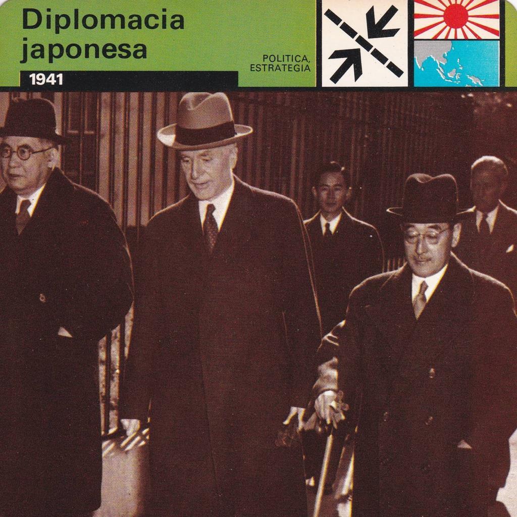 FICHA POLITICA, ESTRATEGIA: DIPLOMACIA JAPONESA. 1941