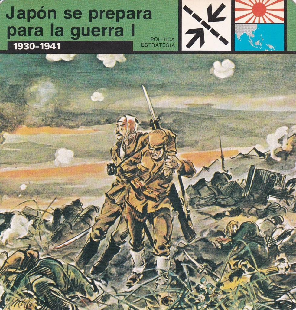 FICHA POLITICA, ESTRATEGIA: JAPON SE PREPARA PARA LA GUERRA I. 1930-1941