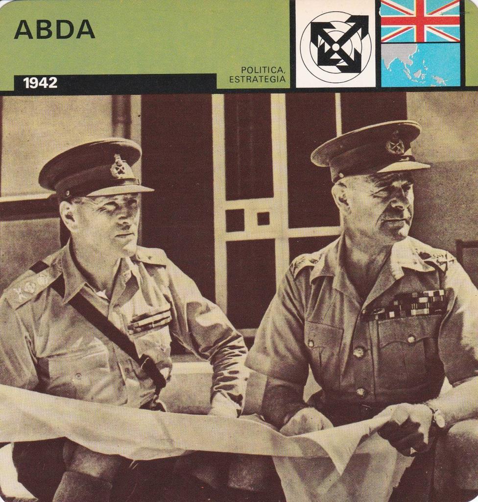 FICHA POLITICA, ESTRATEGIA: ABDA. 1942