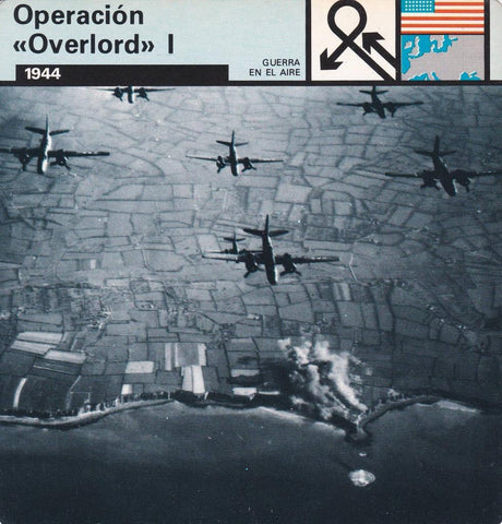 FICHA GUERRA EN EL AIRE: OPERACIÓN "OVERLORD" I. 1944