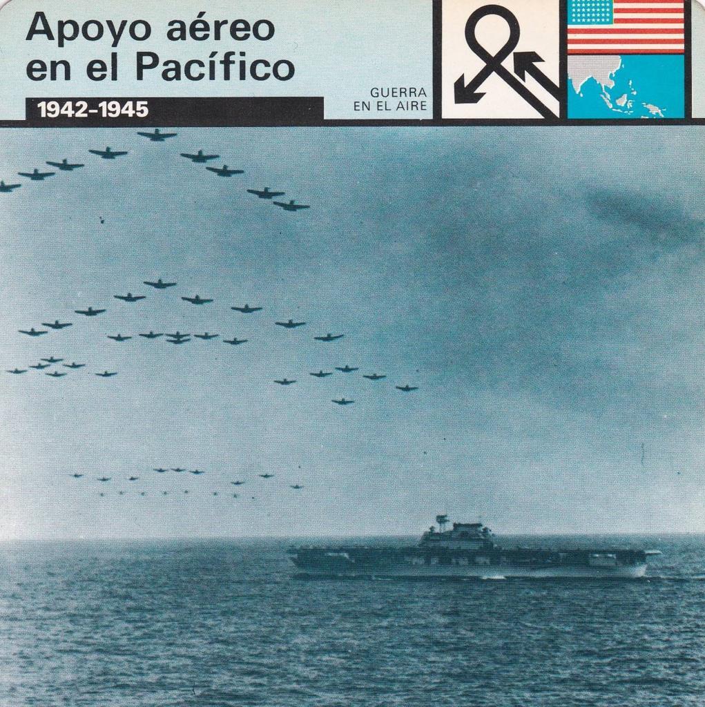 FICHA GUERRA EN EL AIRE: APOYO AEREO EN EL PACIFICO. 1942-1945