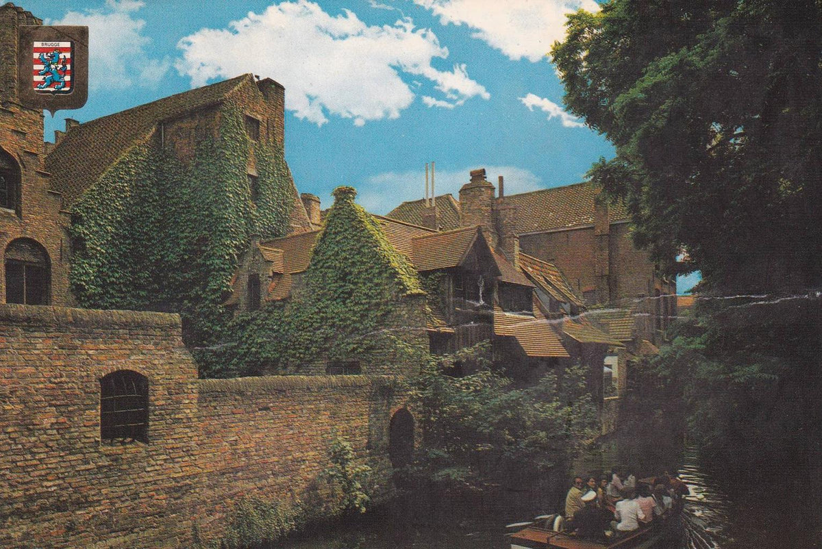 POSTAL B11837: BRUGGE: VISTA PARCIAL DEL RIO