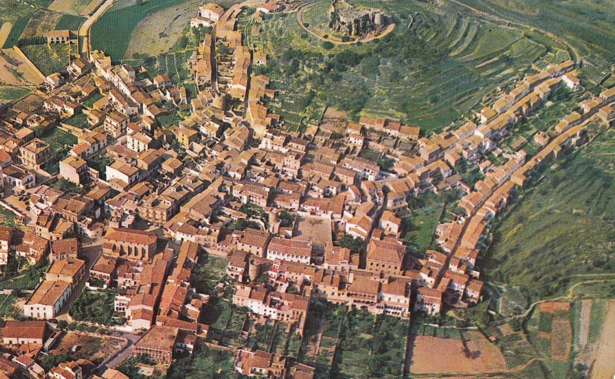 POSTAL B12093: COSTA BRAVA: BAGUR. VISTA AEREA