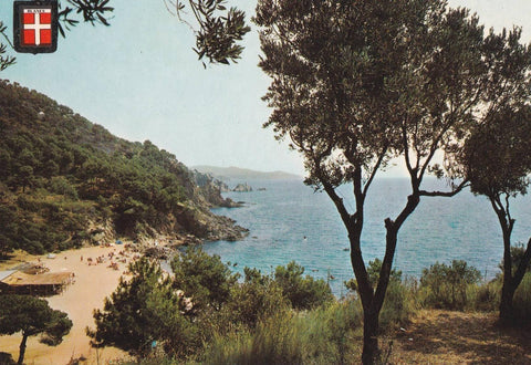 POSTAL B12091: COSTA BRAVA: BAGUR. VISTA AEREA
