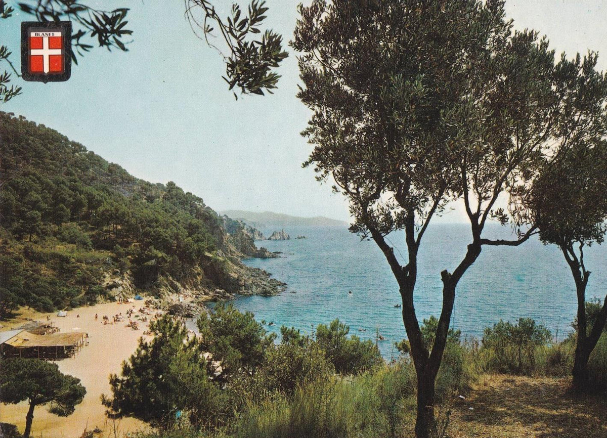 POSTAL B12090: COSTA BRAVA. BLANES: CALA SAN FRANCISCO