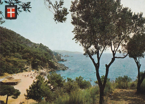 POSTAL B12090: COSTA BRAVA. BLANES: CALA SAN FRANCISCO