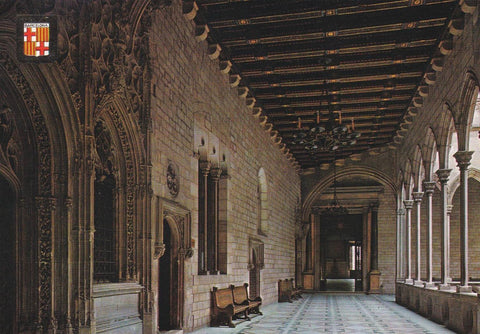 POSTAL B12135: BARCELONA BARRIO GOTICO. DIPUTACION