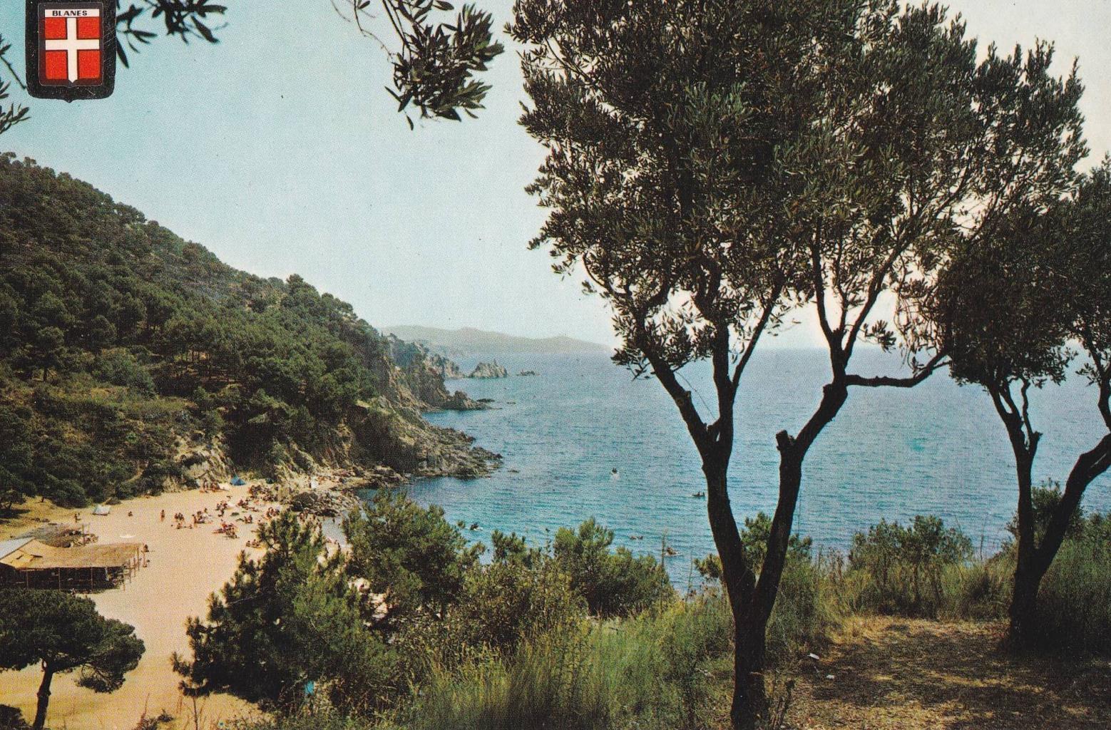 POSTAL B12089: COSTA BRAVA. BLANES: CALA SAN FRANCISCO