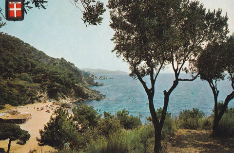 POSTAL B12089: COSTA BRAVA. BLANES: CALA SAN FRANCISCO