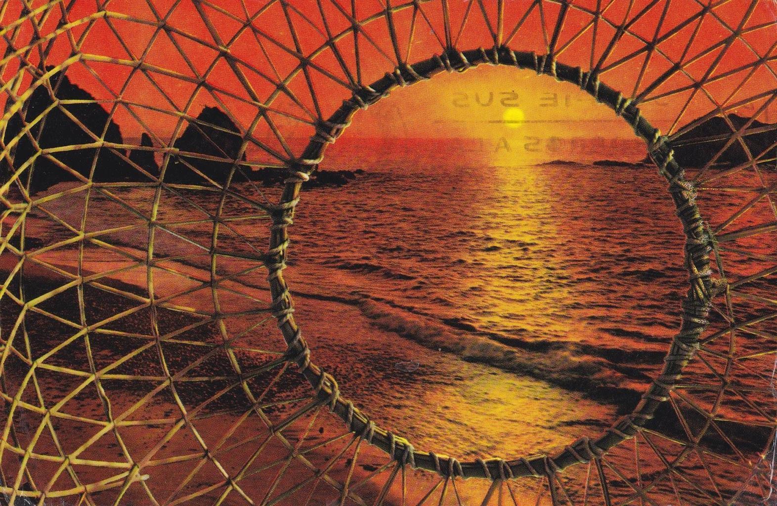 POSTAL B12055: TOSSA DE MAR: PUESTA DE SOL