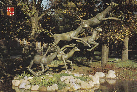POSTAL B12044: BARCELONA: PARQUE DE LA CIUDADELA