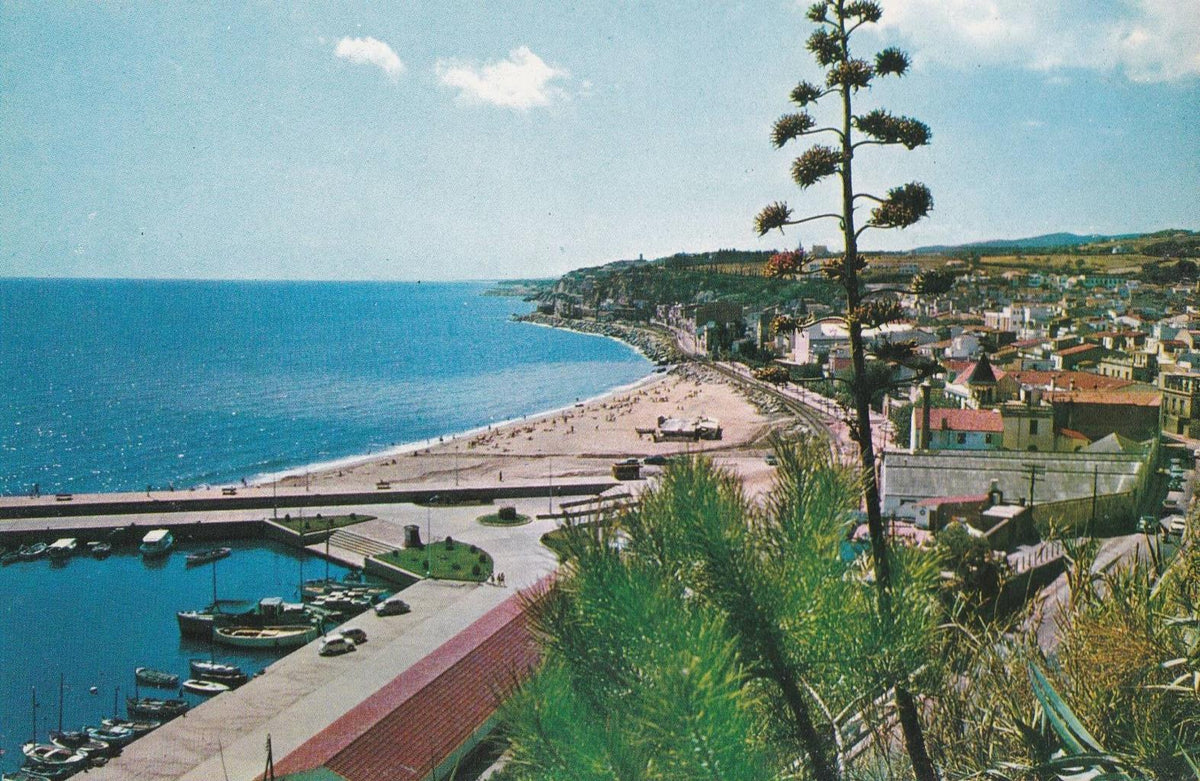 POSTAL B12081: GIRONA. PORT BOU. VISTA PARCIAL
