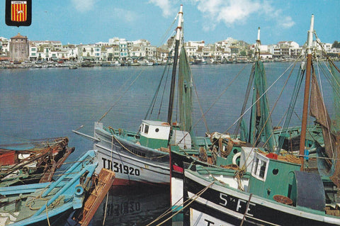 POSTAL B12077: COSTA DORADA: CAMBRILS. PUERTO PESQUERO