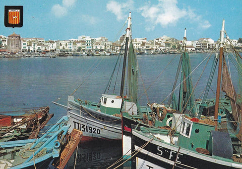 POSTAL B12076: COSTA DORADA: CAMBRILS. PUERTO PESQUERO