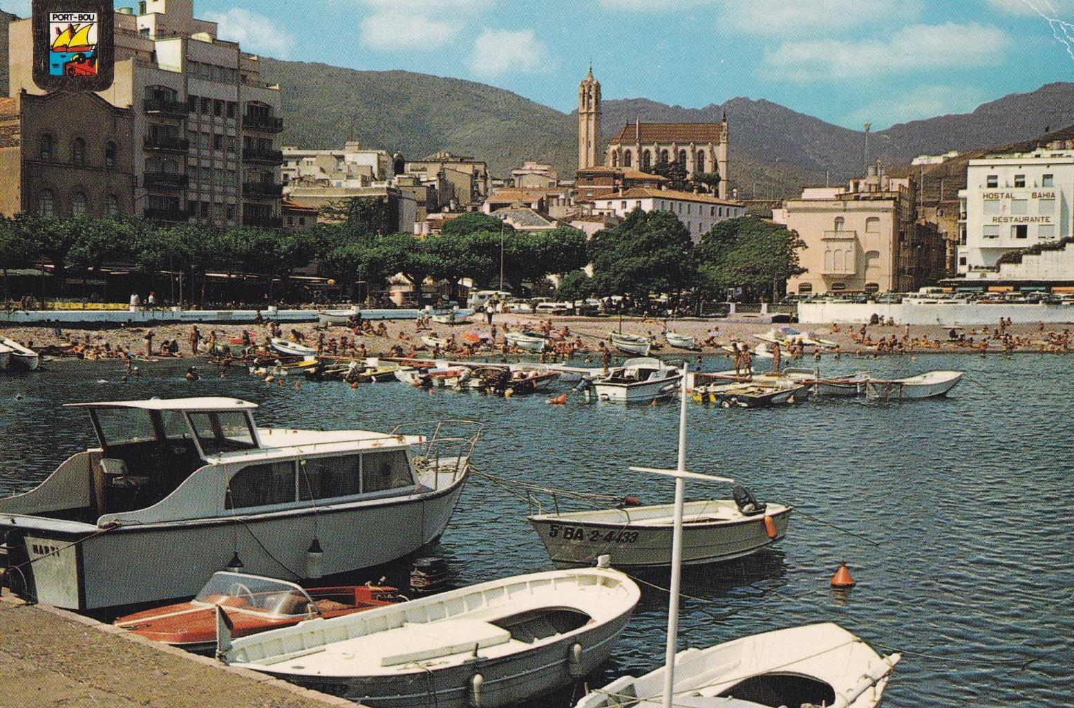 POSTAL B12074: GERONA: PORT BOU. VISTA PARCIAL