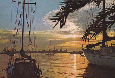 POSTAL B12069: PUESTA DE SOL