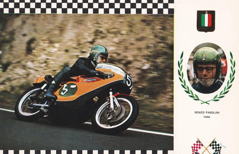 POSTAL B12137: SERIE GRAND PRIX. MOTO AERMACCHI