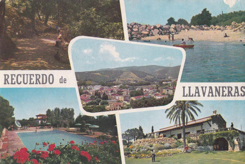 POSTAL B12201: COSTA BRAVA: SAN ANDRES DE LLAVANERAS