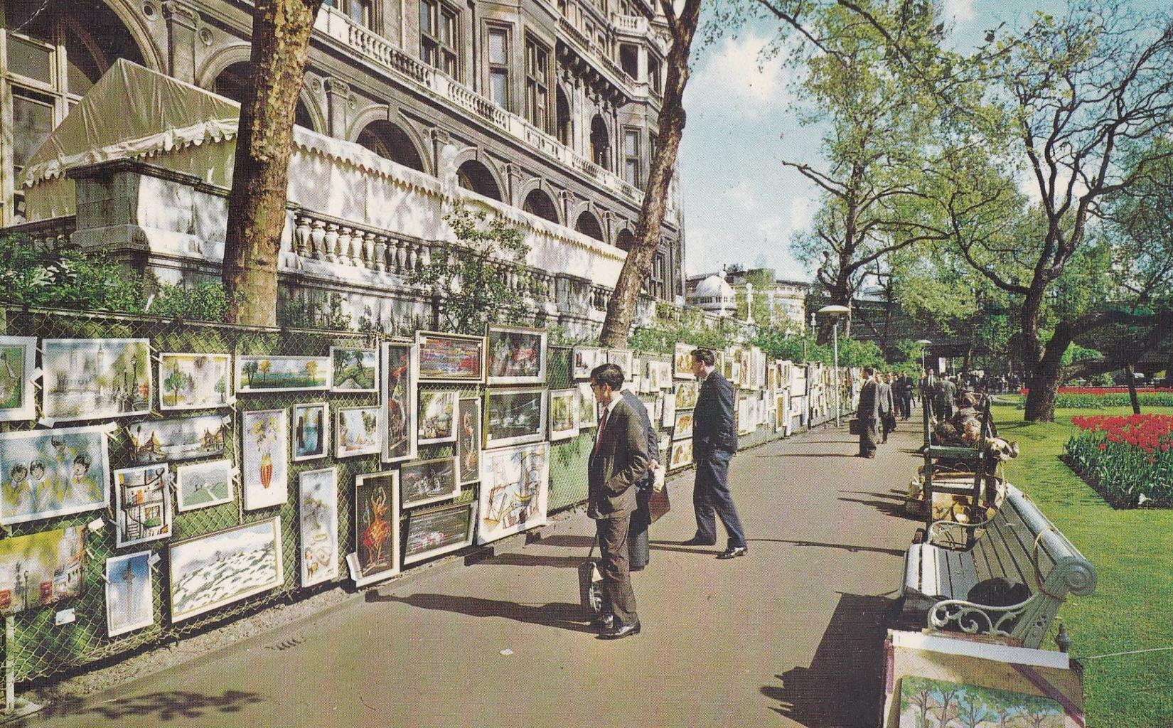 POSTAL B12190: LONDRES: JARDINES EMBANKMENT