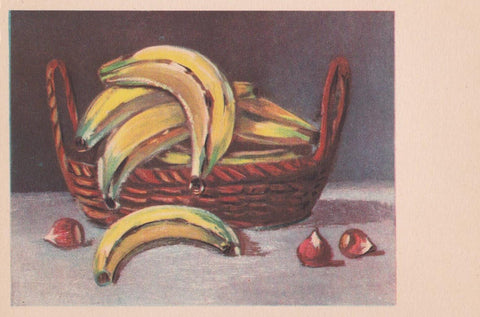 POSTAL B12225: BODEGON DE FRUTAS. DIVERSOS ASPECTOS. PINTURA AL OLEO. ANONIMO