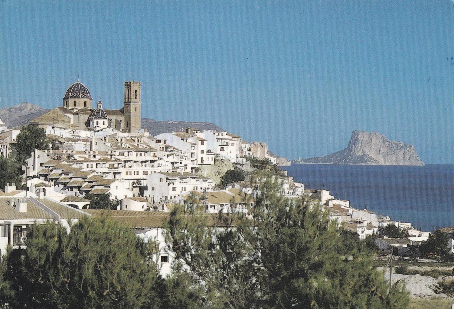 POSTAL B12159: COSTA BLANCA. VISTA DE ALTEA