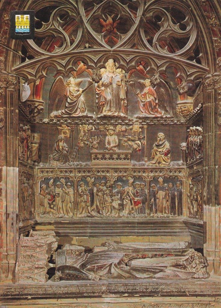 POSTAL B12157: NAVARRA: TUDELA. MAUSOLEO VILLAESPESA