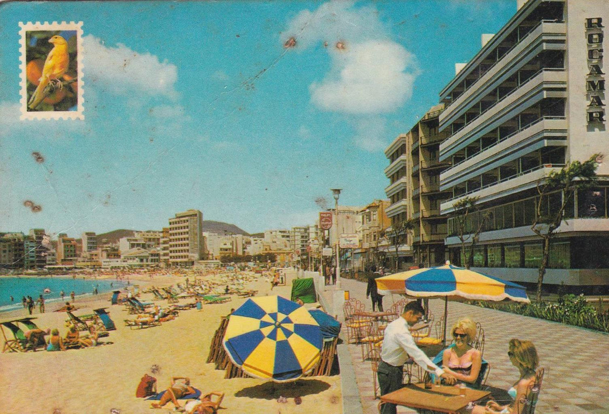 POSTAL B12179: LAS PALMAS: PLAYA DE LAS CANTERAS