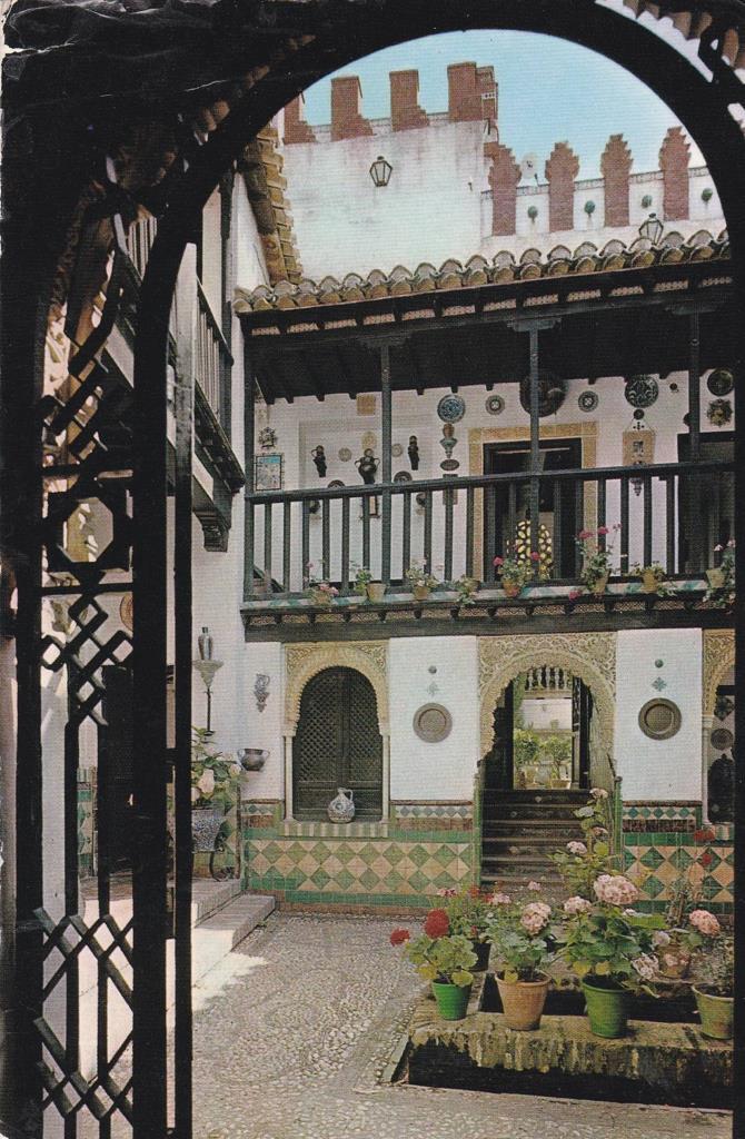 POSTAL B12169: GRANADA ALBAICIN. CASA ARABE