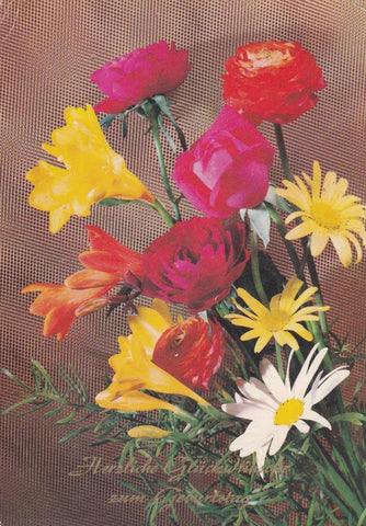 POSTAL B11933: COLECCIÓN DE FLORES. DIVERSOS ASPECTOS