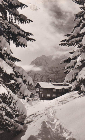 POSTAL B11856: BELGICA: PAISAJE NEVADO