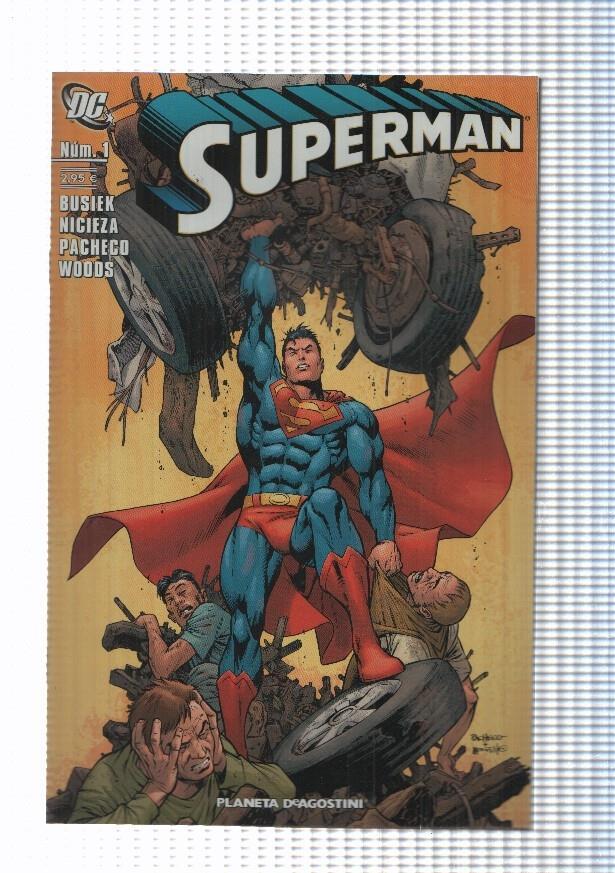Planeta: Superman vol. II num 01 - En nuestro dia especial (2007). Busiek, Nicieza, Pacheco
