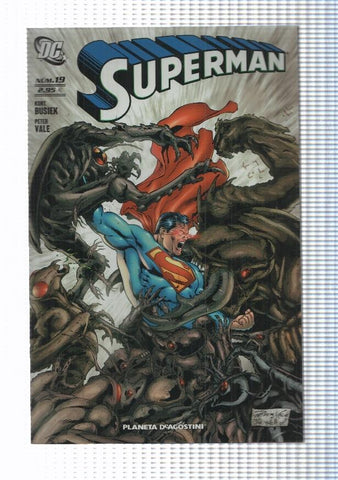 Planeta: Superman vol. II num 19 (2008) - La reina insecto parte 1: Naufragio en el Mar Selenita