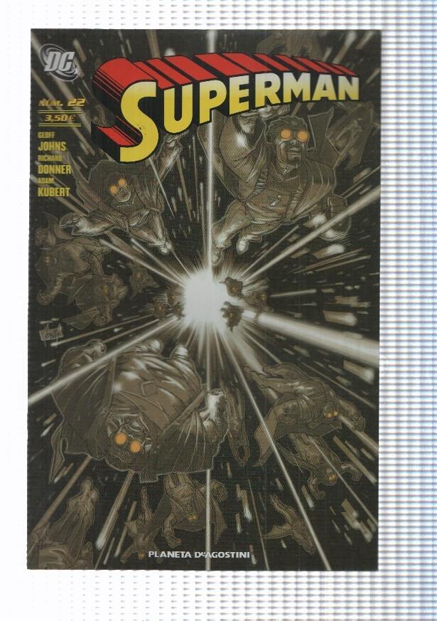 Planeta: Superman vol. II num 22 (2009) - Ultimo hijo conclusion. Johns, Donner, Kubert