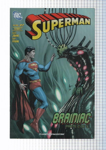 Planeta: Superman vol. II num 27 (2009) - Brainiac parte 2 de 3. Johns, Frank