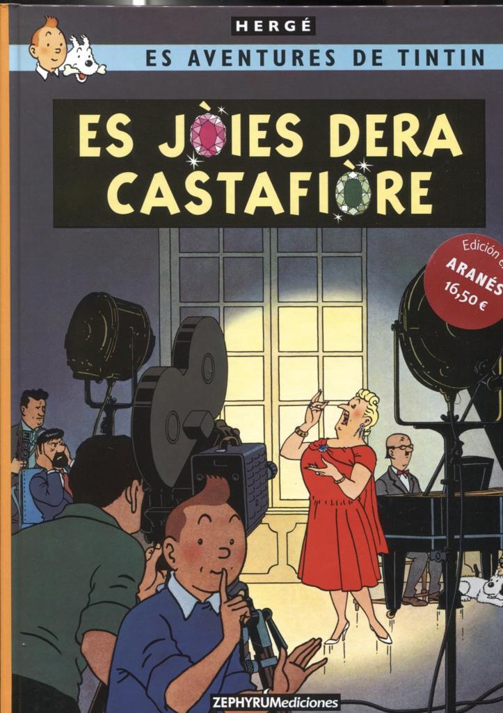 Tintin edicion en ARANES: Es joies dera Castafiore