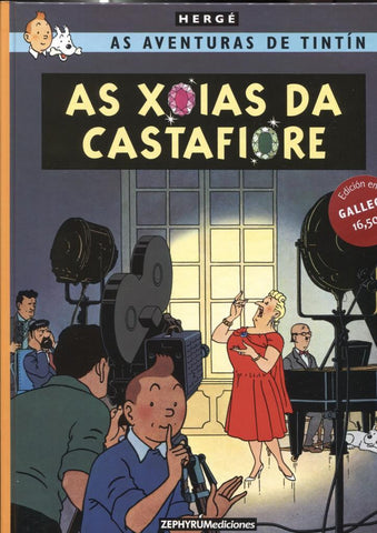 As aventuras de Tintin edicion en GALLEGO: As Xoias da Castafiore