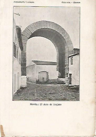 LAMINA 13791: Arco de Trajano de Merida, fotografia de Laurent