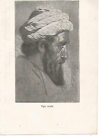 LAMINA 13784: Tipo arabe