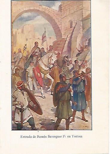 LAMINA 13783: Entrada de Ramon Berenguer IV en Tortosa