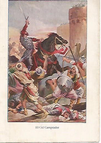 LAMINA 13781: El Cid Campeador
