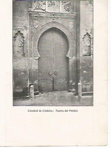 LAMINA 13780: Puerta del Perdon de la Catedral de Cordoba