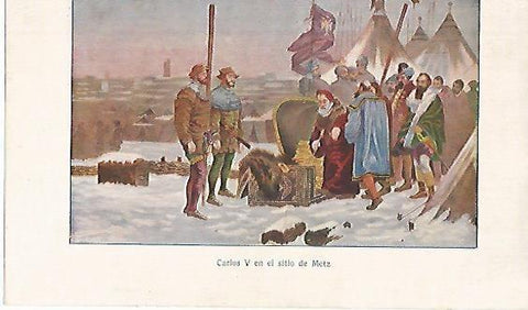 LAMINA 13808: Carlos V en el Sitio de Metz