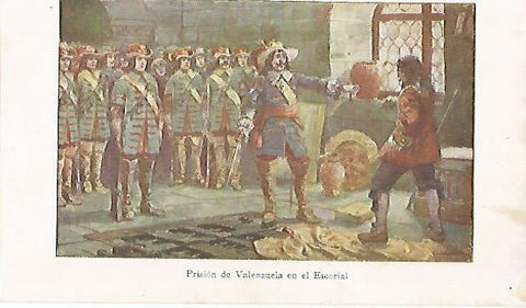 LAMINA 13800: Prision de Valenzuela en el Escorial
