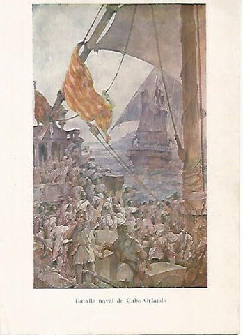 LAMINA 13775: Batalla naval de Cabo Orlando
