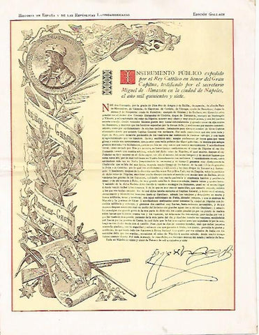 LAMINA 13747: Copia de una carta del rey Fernando el Catolico