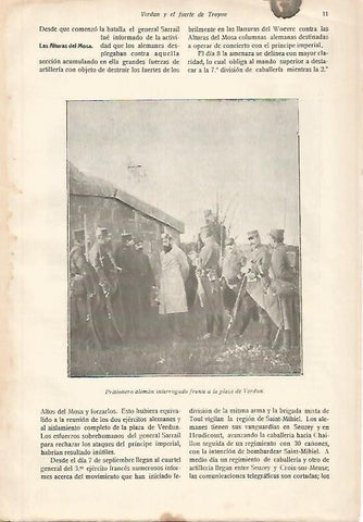 LAMINA 13738: Prisionero aleman interrogado en Verdun
