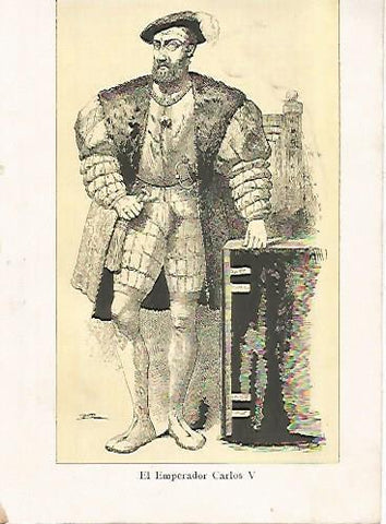 LAMINA 13757: El emperador Carlos V