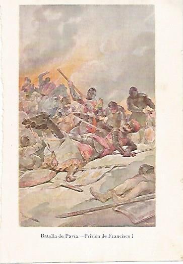 LAMINA 13761: Batalla de Pavia, prision de Francisco I