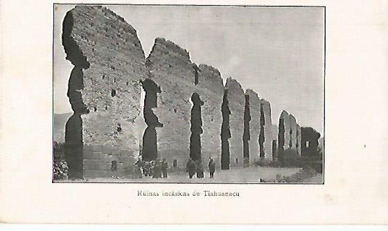 LAMINA 13814: Ruinas incas de Tiahuanacu, Bolivia