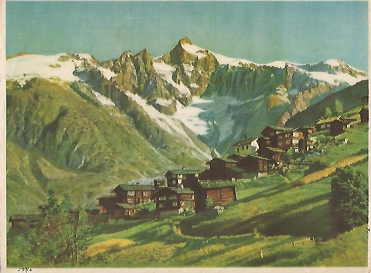 LAMINA 13872: Paisaje de montaña. Numero 200-4